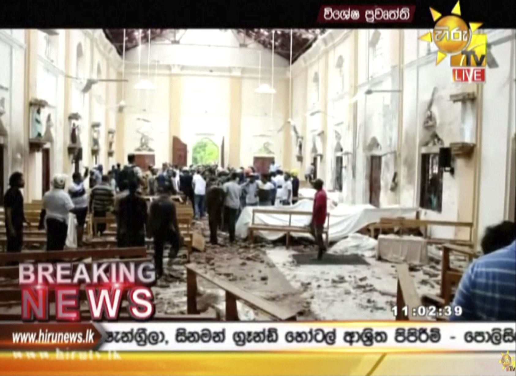 ADDITION Sri Lanka Church Blasts